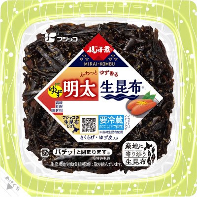 ふじっ子煮MIRAI　ゆず明太生昆布