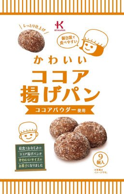 かわいいココア揚げパン