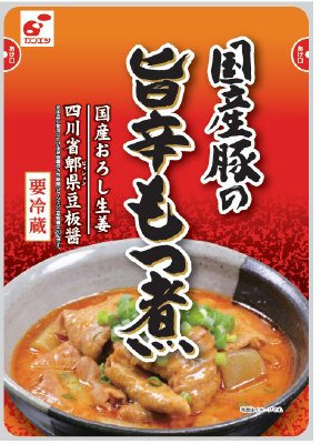 国産豚の旨辛もつ煮