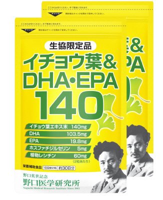 イチョウ葉＆DHA・EPA 140 2個