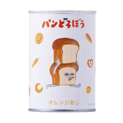 パンのかんづめ　パンどろぼう　オレンジ味