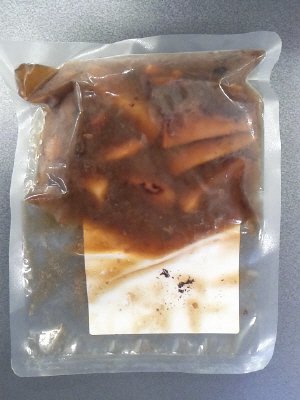 北海道産アカイカの煮付け