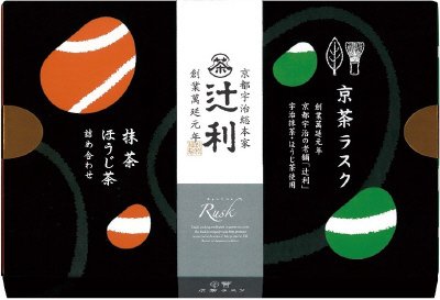 辻利　京茶ラスク　抹茶＆ほうじ茶