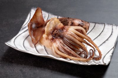 スルメイカ　いしる干し
