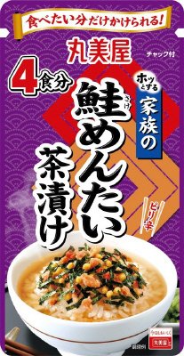 家族の鮭めんたい茶漬け