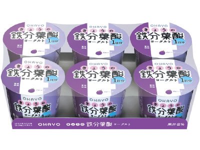 きょうの鉄分葉酸ヨーグルト