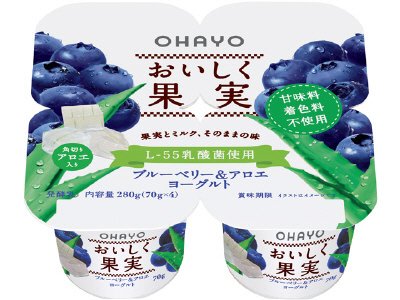 おいしく果実ブルーベリー＆アロエヨーグルト