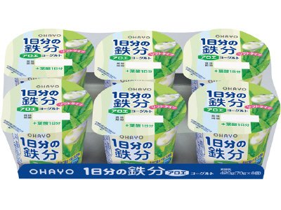 １日分の鉄分ヨーグルトアロエ