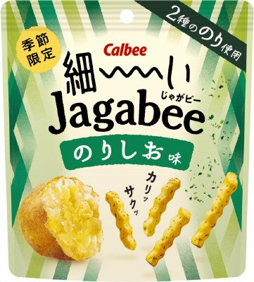 細ーいＪａｇａｂｅｅのりしお味