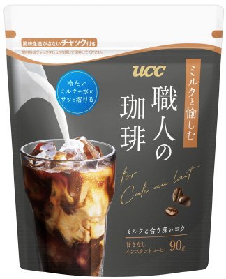 ＵＣＣ　職人の珈琲　ミルクと愉しむ　インスタントコーヒー　袋