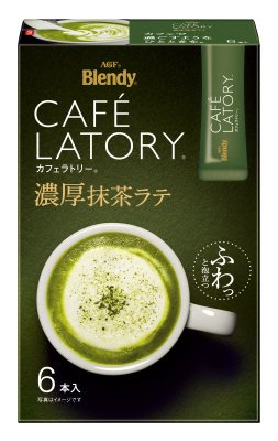 「ブレンディカフェラトリー」スティック　濃厚抹茶ラテ６本