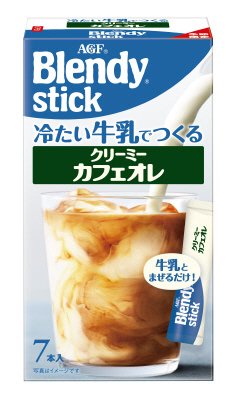 「ブレンディ」スティック　冷たい牛乳でつくるクリーミーカフェオレ７本