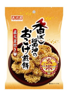 香ばし醤油のおこげ煎餅