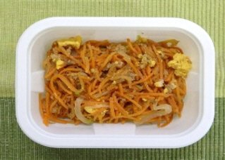 （副菜）ツナとにんじんのしりしり