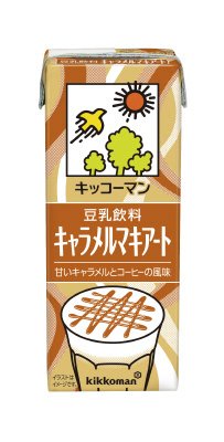 豆乳飲料　キャラメルマキアート