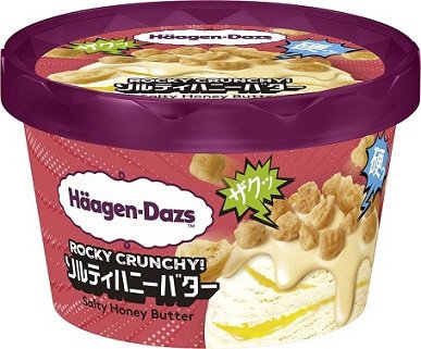 ミニカップ ROCKY CRUNCHY! ソルティハニーバター
