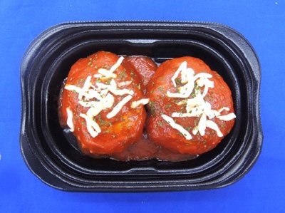 トマトソースの豆腐ハンバーグ