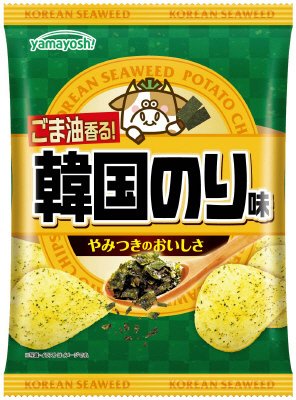 ポテトチップス　韓国のり味