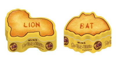 厚焼きたべっ子どうぶつチョコビスケット缶