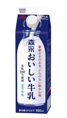 森永おいしい牛乳（キャップ付）