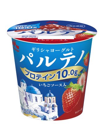 ギリシャヨーグルトパルテノ　いちごソース入