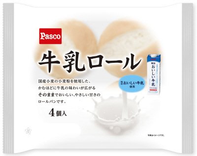 牛乳ロール　４個入