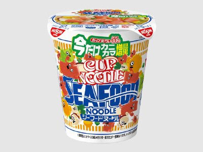 カップヌードル　シーフードヌードル　今だけカニカマ増量