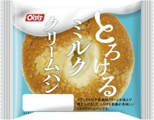 とろけるミルククリームパン