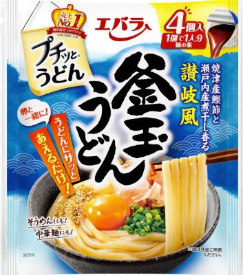プチッとうどん　釜玉うどん