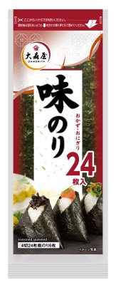 おかずおにぎり味のり4切24枚