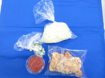 ★３人前サルサソースと食べるチキン竜田