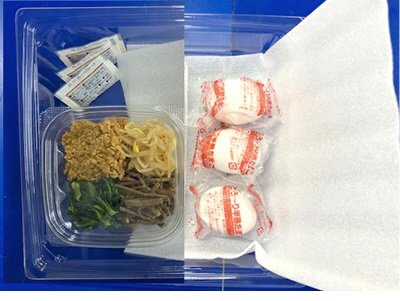 ３色ナムルと鶏そぼろのビビンバ丼（半熟玉子付き）　３人前