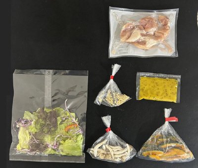 ハニーマスタードソースで食べる！チキンとかぼちゃのソテー