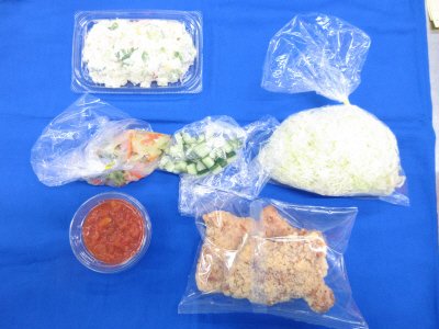 【セット】★３人前サルサソースと食べるチキン竜田
