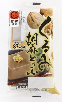越前庵　くるみ胡麻どうふ