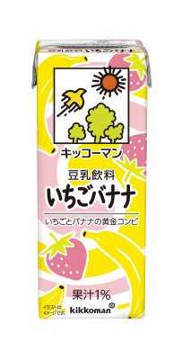 豆乳飲料　いちごバナナ