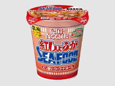 カップヌードル　紅しょうがシーフード　ビッグ