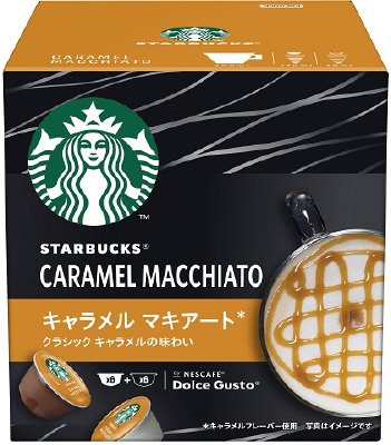 スタバ　キャラメルマキアート　ＮＤＧカプセル１２Ｐ