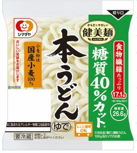 「健美麺」糖質４０％カット本うどん１食