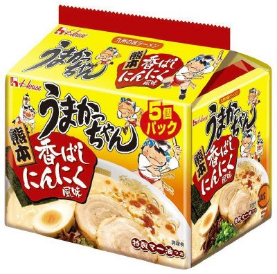 うまかっちゃん熊本　香ばしにんにく風味５個パック