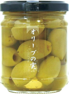グリーンオリーブ種ぬき