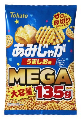 ＭＥＧＡ大容量あみじゃがうましお味