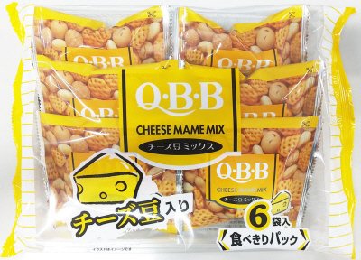ＱＢＢ　チーズ豆ミックス６Ｐ