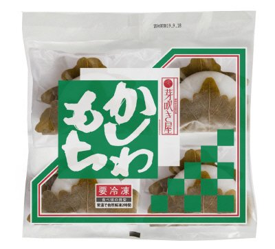 かしわもち（粒あん）