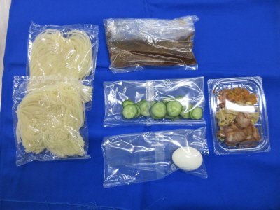 ５種具材の盛岡風冷麺