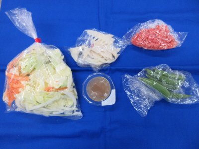 スナップえんどうと小エビの塩炒め