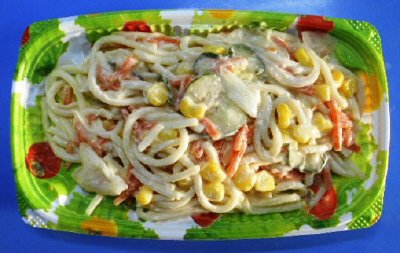 味わいスパゲティーサラダ（大）増量