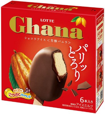 ガーナショコラアイス＜芳醇バニラ＞