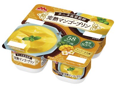 タニタ食堂監修の完熟マンゴープリン　４個パック