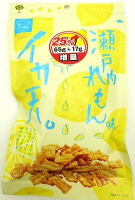 イカ天瀬戸内れもん味　２５％増量